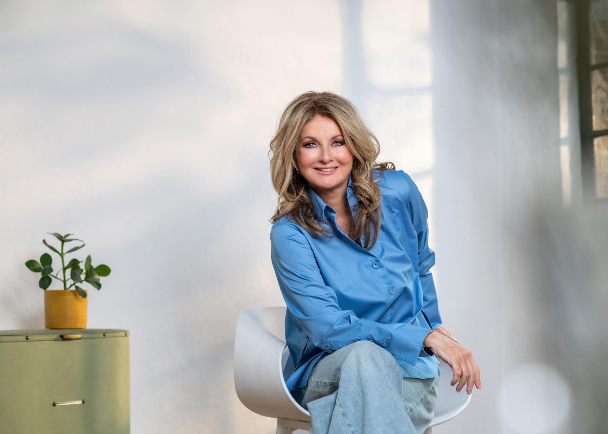 Frauke Ludowig im Enzkreis Rundschau Promi-Gespräch