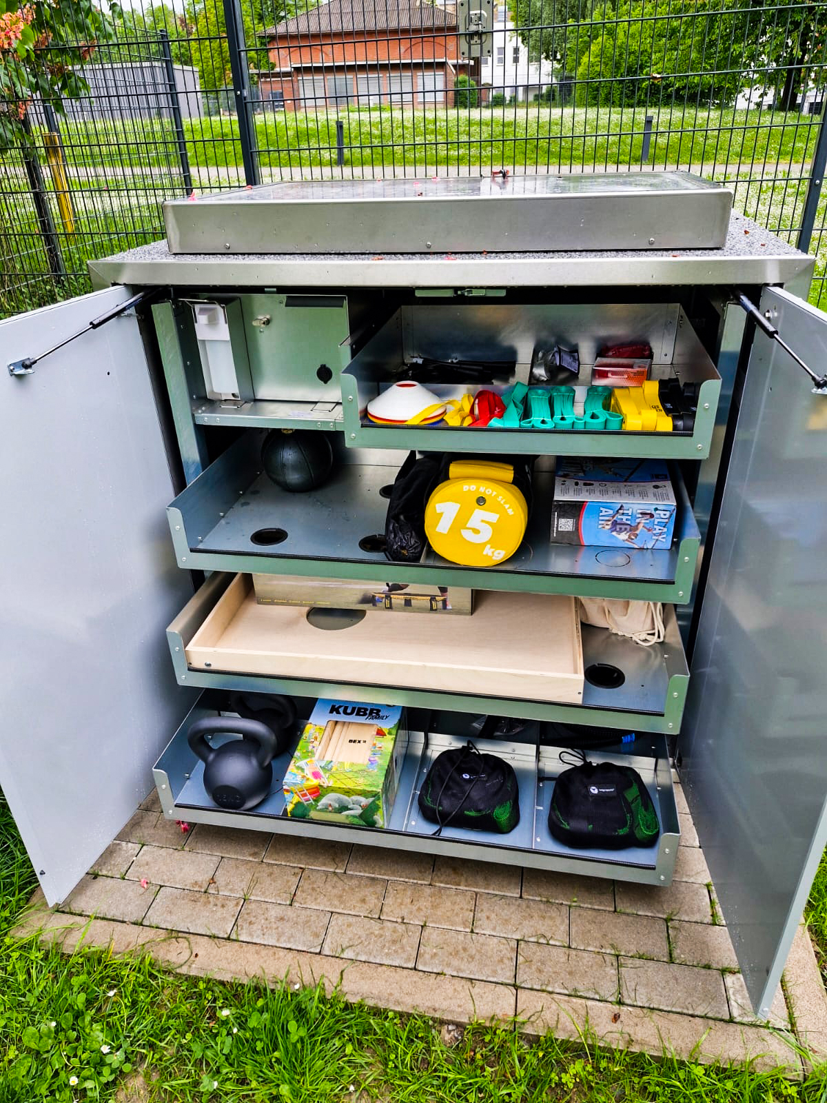 Pforzheim erhält Sportboxen