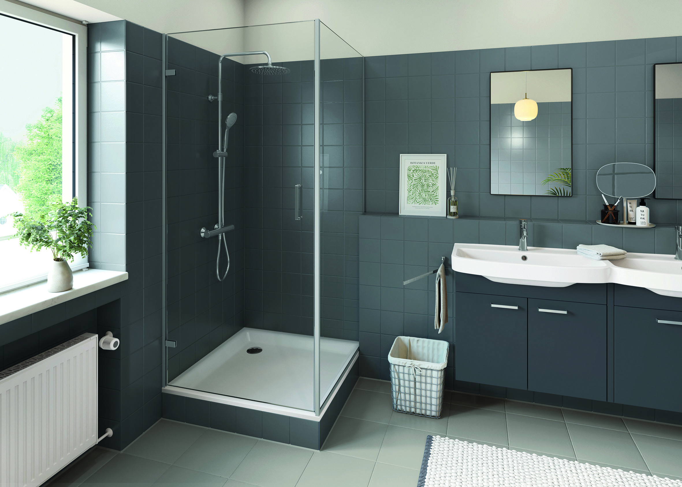 NEUE FARBE FÜR WAND UND BODENFliesen lackieren statt austauschen