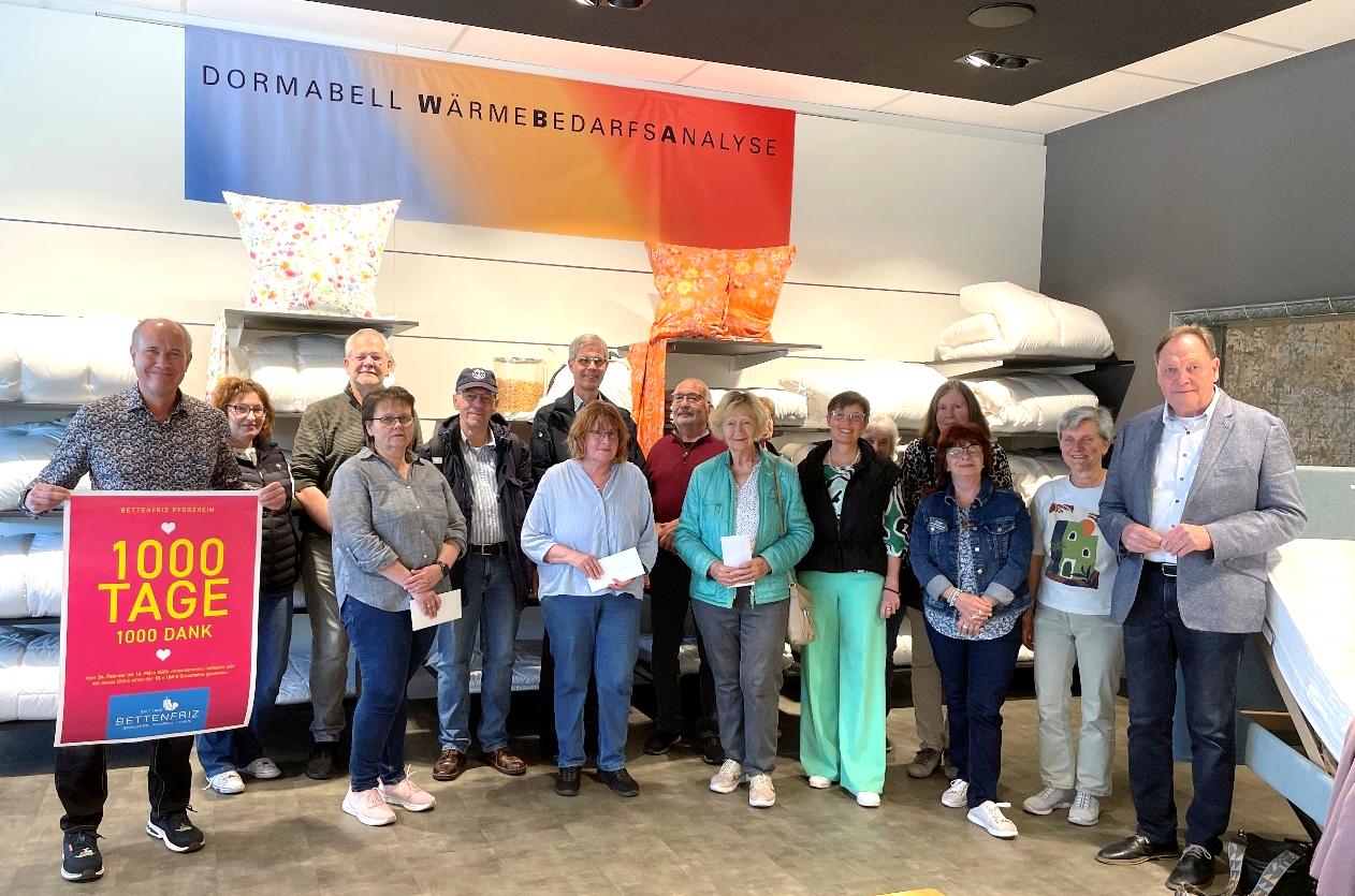 1000 TAGE BETTEN FRIZ1000 Dank